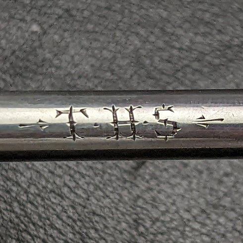 1892年 英国アンティーク 純銀製マジックペンシル 伸縮式63-140mm Frederick Charles Berkeley